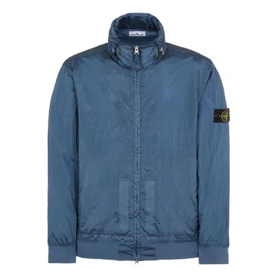 Stone Island Nylon Street Style Plain Logo Jacket 'blue'