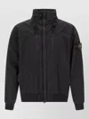 Stone Island Bomber Nylon Metal Watro Puffer Jackets Black In Black