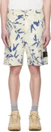 Stone Island Off-white Bermuda Comfort Cargo Shorts