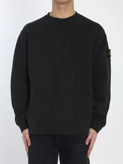 STONE ISLAND OLD EFFECT SWEATSHIRT