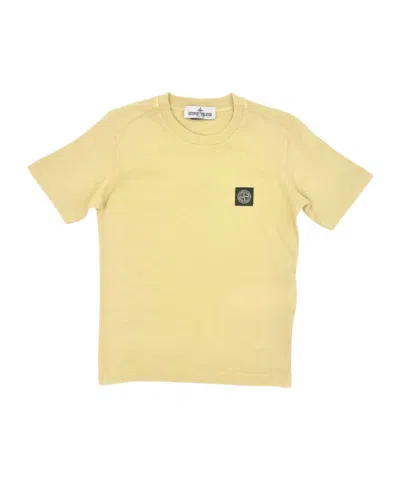 Stone Island Open-necked Black Shirt