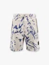 Stone Island L100004 Scan Camo On Stretch Ripstop-ovd In Beige