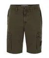 Stone Island Bermuda Cargo In Green