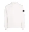 Stone Island Organic Cotton High-neck Sweatshirt In Neutral