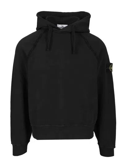 STONE ISLAND ORGANIC COTTON HOODIE