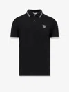 Stone Island Polo Shirt In Black