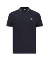Stone Island Polo Shirt In Blue