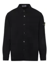 Stone Island Comfortable Overshirt With Chest Pockets In Black