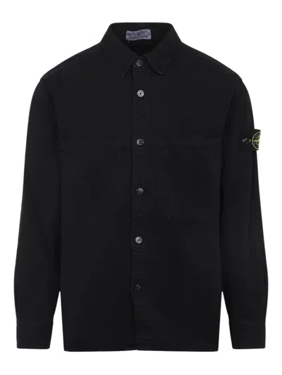 STONE ISLAND STONE ISLAND ORGANIC COTTON SHIRT