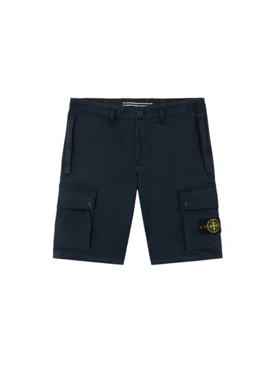 STONE ISLAND ORGANIC COTTON SHORTS