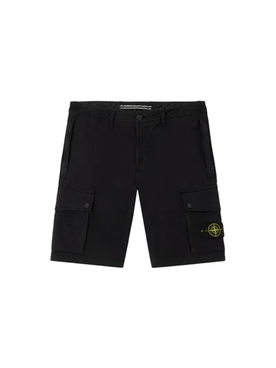 STONE ISLAND ORGANIC COTTON SHORTS