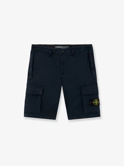 STONE ISLAND ORGANIC COTTON SHORTS