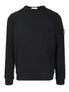 Stone Island Light Rws Pure Wool Sweater In Black