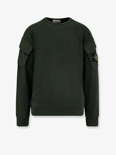 STONE ISLAND ORGANIC COTTON SWEATSHIRT