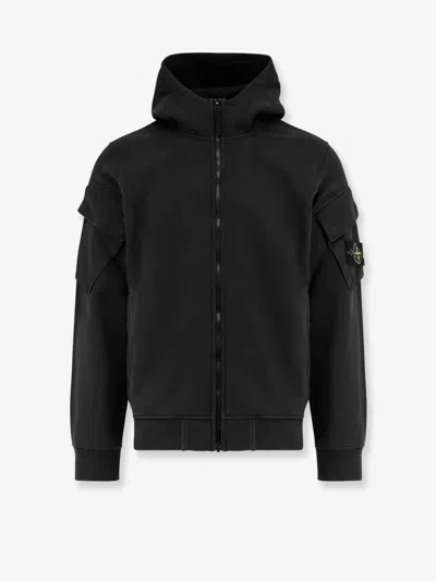STONE ISLAND ORGANIC COTTON SWEATSHIRT