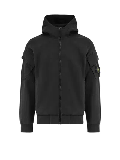 STONE ISLAND ORGANIC COTTON SWEATSHIRT