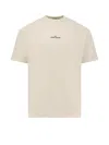 Stone Island Cotton Crew Neck T-shirt With Graphic Print