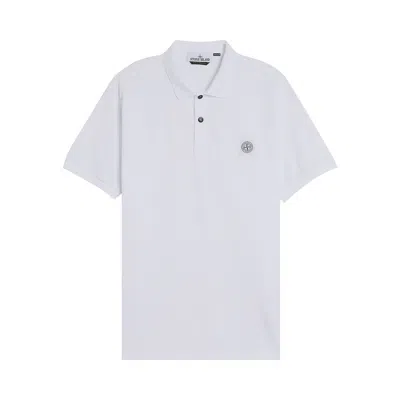 Pre-owned Stone Island Organic Cotton T-shirt 'white' | Men's Size L