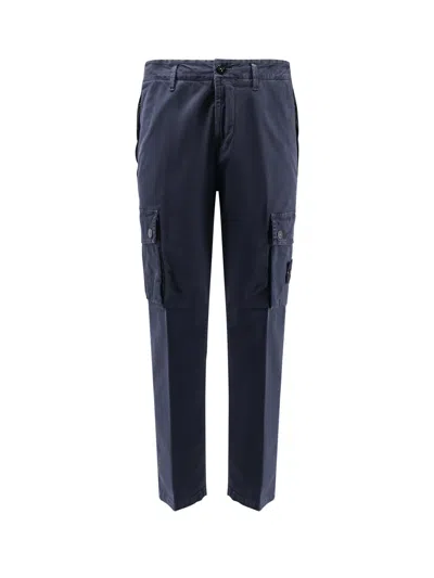 STONE ISLAND ORGANIC COTTON TROUSERS