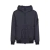 Stone Island Padded Jacket With Drip-proof And Wind-resistant In Black