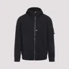 Stone Island Light Jacket With Hood And Weatherproof Membrane In Multi