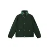 Stone Island Coach Jacket With Anti-drop And Snap Pockets In Green