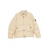 Stone Island Padded Quilted Jacket With High Collar In Multi