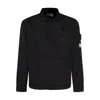 Stone Island Lightweight Hooded Jacket In Black