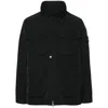 Stone Island Compass-badge Puffer Jacket In Black