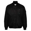 Stone Island Compass-badge Bomber Jacket In Black