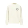 Stone Island Round Neck Sweatshirt In White