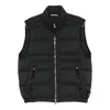 Stone Island Logo Patch Puffer Vest In Black