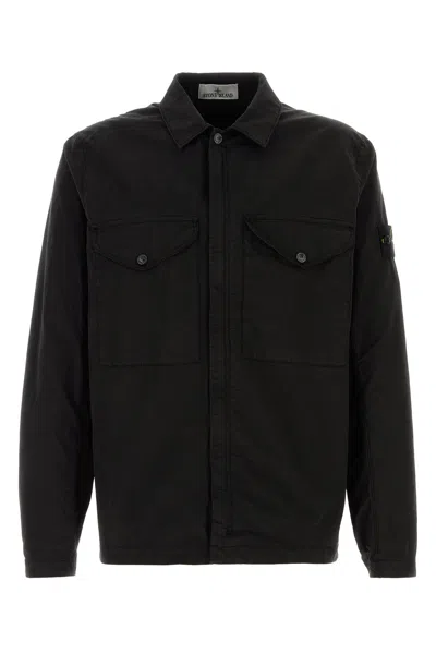 Stone Island Shirts Black