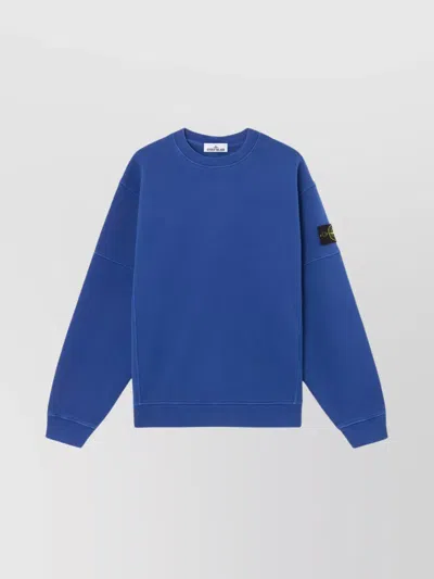 Stone Island Oversized Crew Neck Sweatshirt