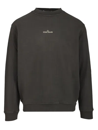 STONE ISLAND OVERSIZED CREWNECK SWEATSHIRT