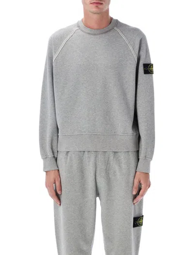 Stone Island Oversized Crewneck Sweatshirt In Multi
