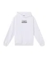 Stone Island Logo-print Hoodie In White