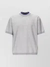 Stone Island Oversized Graphic Back T-shirt In Gray
