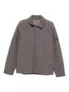 Stone Island Quilted Jacket In Neutral