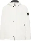 Stone Island Off-white 43426 Micro Twill Jacket In Beige