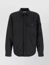 Stone Island Padded Jacket Nylon Chest Pocket In Black