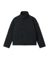 Stone Island Padded Jacket With Anti-drop And Zip Pockets In Black