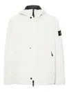 Stone Island Off-white 43426 Micro Twill Jacket In White