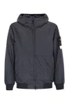 Stone Island Padded Jacket With Drip-proof And Wind-resistant In Black