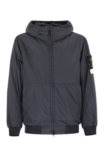 Stone Island Padded Jacket With Drip-proof And Wind-resistant In Black