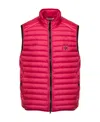 Stone Island Down Vest In Pink