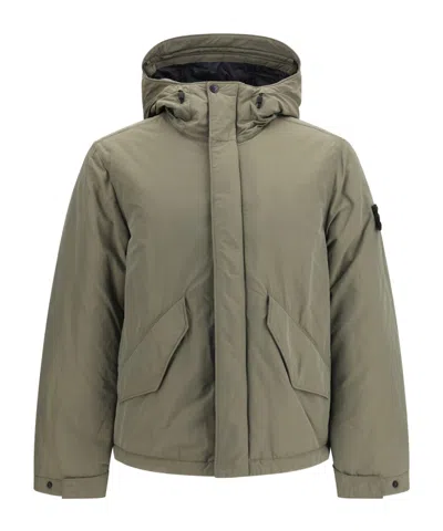 STONE ISLAND PADDED MICRO TWILL JACKET