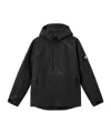 Stone Island Padded Parka With Waterproof Details And Anti-drop In Black
