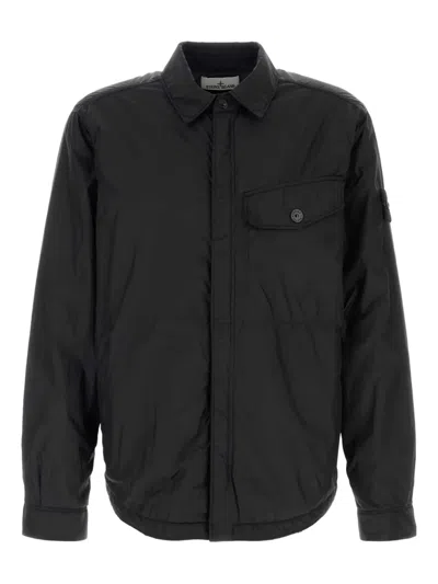 STONE ISLAND PADDED SHIRT JACKET