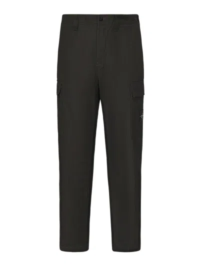 Stone Island Panama Cargo Pants In Black